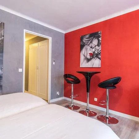 Croisette Studio 4 Pax, 100M From Beach And Palais Lejlighed